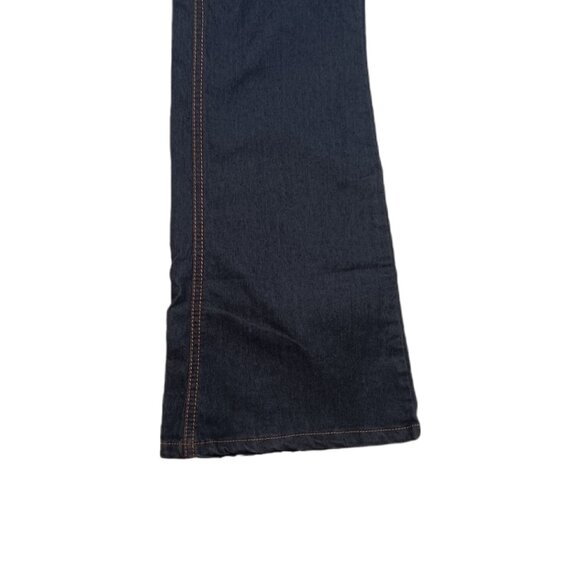 Times Two Maternity Jeans Size Small Pull On Stretch Belly Band Blue Jeans - Picture 5 of 7